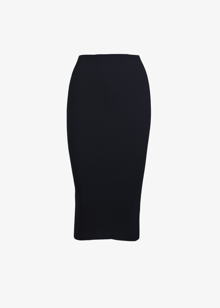 Shay High Waist Skirt in navy, front view