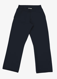 Saga Crop Pants in navy, front view